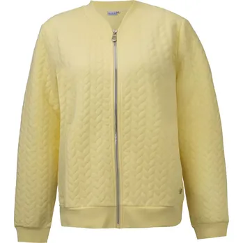 Dámská mikina Marine dámská žakárová mikina, Light Yellow XS