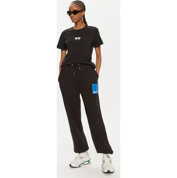 Pánská móda Karl Lagerfeld Jeans Teplákové kalhoty 245J1000 Černá Relaxed Fit XL