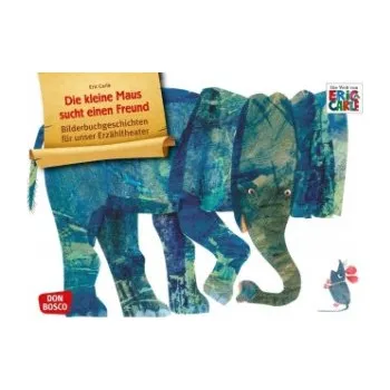 První čtění Die kleine Maus sucht einen Freund. Kamishibai Bildkartenset. (Eric Carle)(Hra)