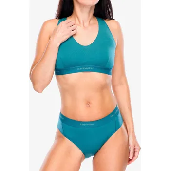 Podprsenka Sportovní podprsenka Icebreaker Merino 125 Cool-Lite Sprite Racerback Bra - topaz