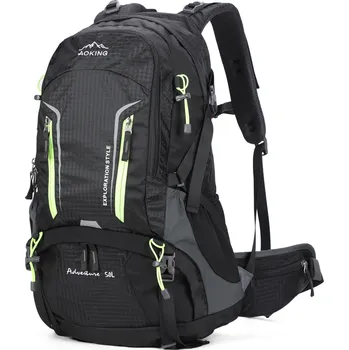 turistický batoh Batoh Aoking Adventure 40 l trekingový pro děti i dospělé 41-60 l černý