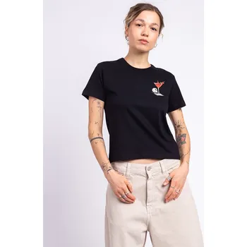 Dámské oblečení Carhartt WIP W' S/S Jake Garcia T-Shirt Black M
