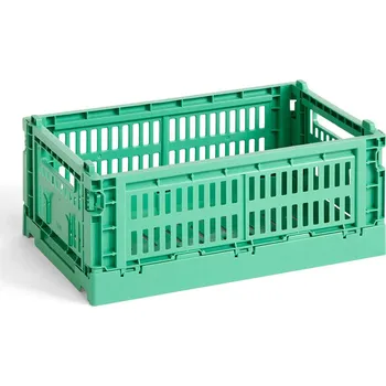 Úložný box HAY DESIGN Úložný box Colour Crate Small "Dark Mint" HAY