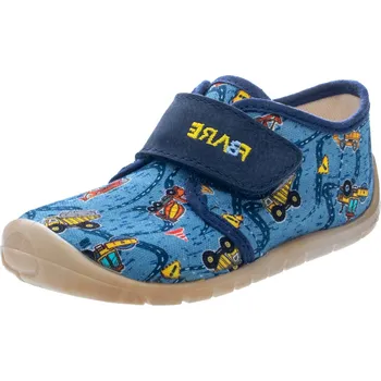 Dívčí obuv Dětské barefoot bačkory Fare Bare 5011405 modré – přezůvky pro zdravý vývoj nohy Velikost: 21