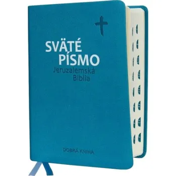Sväté písmo – Jeruzalemská Biblia (stredný formát) – tyrkysová obálka (Brožovaná)