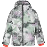 2117 of Sweden Anjan dětská lyžařská bunda, Dark Lavender AOP 128