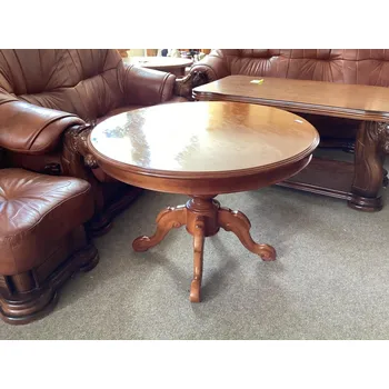 Konferenční stolek Rustikální kulatý konferenční stůl O92cm