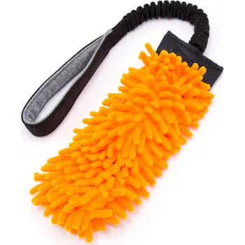 Hračka pro psa Přetahovadlo pro psa – mop s amortizérem Vyberte barvu: oranžová