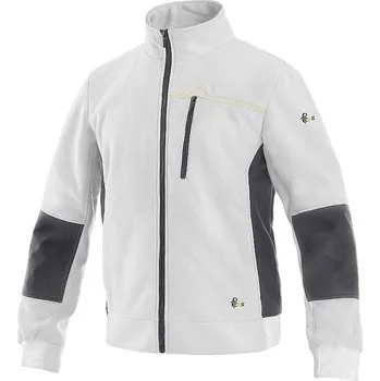 pracovní mikina TEXAS mikina bílo-šedá