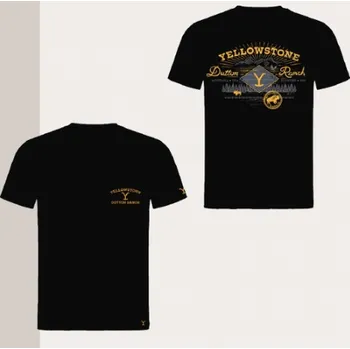 Unisex tričko Stars & Stripes YELLOWSTONE Dutton Ranch XXXL