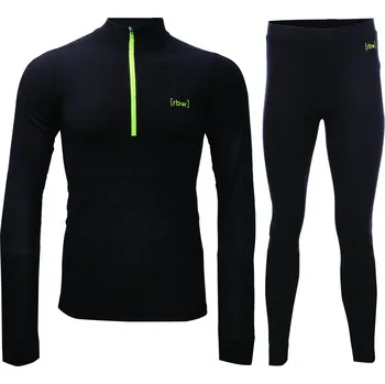 Pánské termo spodní prádlo TRUE NORTH - set pánského funkčního termoprádla z bambusu, Antracitová XL