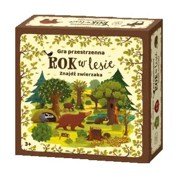 Puzzle Puzzle Rok w lesie Znajdź zwierzaka (Emilia Dziubak)(Puzzle)