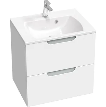 Koupelnový nábytek RAVAK Skříňka pod umyvadlo Ravak SD Classic II 60, bílá/šedá, X000001477 X000001477