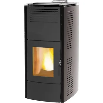 Krbová kamna CENTROMETAL CENTROPELET ZV16 peletová kamna 4,89-16,1kW, s výměníkem, šedá - doprava zdarma
