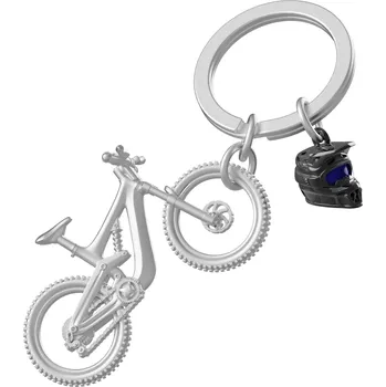 MTM Klíčenka Horské kolo s helmou