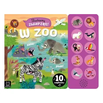 První čtění Słuchamy zwierząt! W zoo 10 odgłosów (Bator Agnieszka)(Pevná)