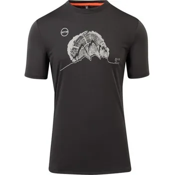 Pánské tričko GTS 211841M pánské funkční triko s krátkým rukávem, Mud XL