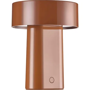 Lampička Zone Denmark, Stolní lampa bezdrátová Oblong, hnědá - Formadore