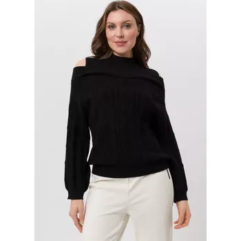 Dámský svetr TUZZI EBONY dámský strickpullover černý