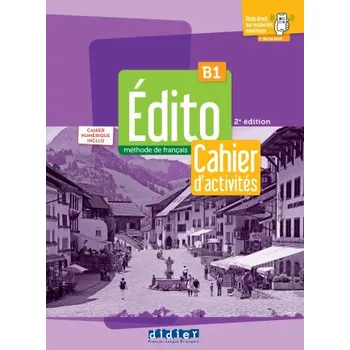 Edito B1 - 3eme édition - Cahier + cahier numérique + didierfle.app (Brožovaná)