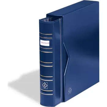 Obal pro sběratelský předmět Leuchtturm 321054 Optima Signum s kazetou modré