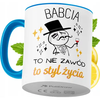 Hrnek Polidraw Hrnek Polidraw pro babičku keramika 330 ml