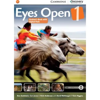 Cizí jazyk Eyes Open Level 1 Student's Book with Digital Pack (Ben Goldstein,Ceri Jones,Vicki Anderson)(Brožovaná)