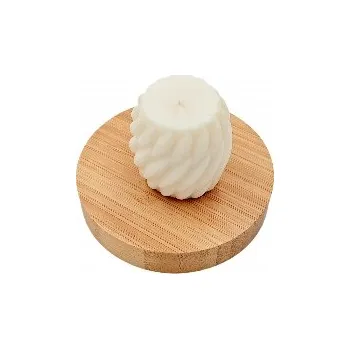 Svíčka Sójová vonná svíčka 5,5 cm 93,3 g Pletený Twist Mini Vaniliac