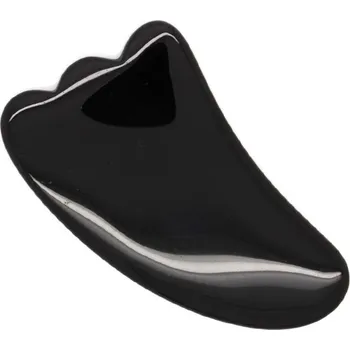 Masážní kámen Masážní kámen Gua sha obsidián tlapka