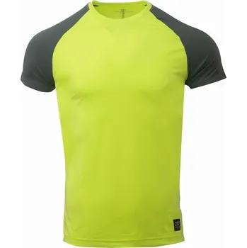 Pánské tričko 2117 of Sweden HULI pánské multisportovní triko s krátkým rukávem, lime 3XL