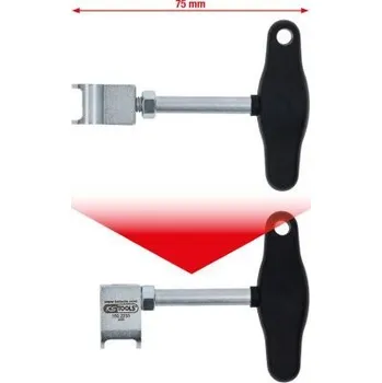 Kleště KS Tools Speciální uvolňovací nářadí na spony HENN® 150.2233