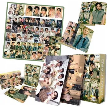 Obraz KARTY LOMO KPOP STRAY KIDS 55 SZT KARTY LOMO IDOL ZESTAW KART ALBUMOWYCH