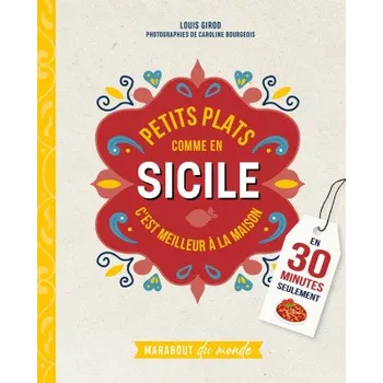 Petits plats comme en Sicile (Louis Girod)(Brožovaná)