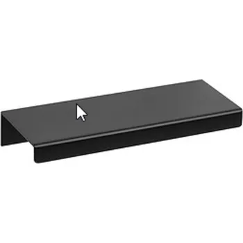 CERSANIT 3D Úchytka Cersanit Werta nábytková černá, S599-0166 S599-0166