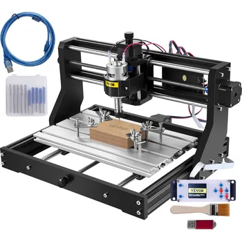 Frézka VEVOR CNC stolní fréza 300x180mm + Offline Ovladáč s displejem