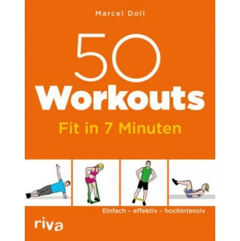 50 Workouts - Fit in 7 Minuten (Marcel Doll)(Brožovaná)