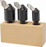 Dokončovací hlavy pro frézku - fly cutter - dřík/stopka 10 mm, sada 3ks (TrueTech)