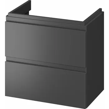 Koupelnový nábytek CERSANIT 3D Skříňka Cersanit Moduo 60 pod umyvadlo slim antracit, S590-088 S590-088