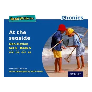 Cizojazyčná kniha Read Write Inc. Phonics: Blue Set 6 Non-fiction 5 At The Seaside (Gill Munton)(Brožovaná)