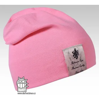 Čepice Dráče Čepice Pastels 04 růžová Velikost: 48-50