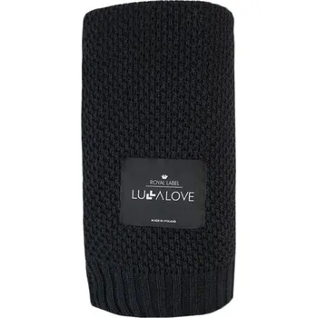 Dětská deka Lullalove - Bambusová dečka - Černá