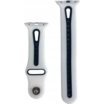 Řemínek na hodinky Bílý řemínek Yisica pro Apple Watch