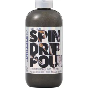 Speciální výtvarná barva FolkArt ® - Akrylové barvy Drizzle™ Pouring Acrylics, 266 ml Acrylic: Onyx