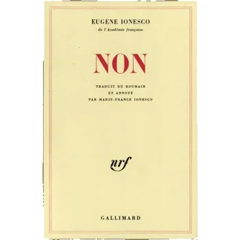 Non (Ionesco)(Brožovaná)