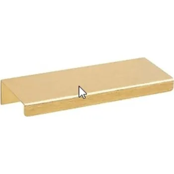 Nábytkové kování CERSANIT 3D Úchytka Cersanit Werta nábytková zlatá, S599-0167 S599-0167