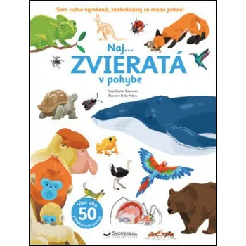 Leporelo Naj... Zvieratá v pohybe (Anne-Sophie Baumann,Éléonore Della Malva)(Leporelo)