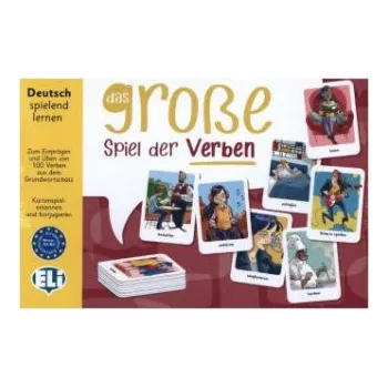 Cizojazyčná kniha Das große Spiel der Verben (Hra)