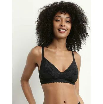 Podprsenka DIM Dámské Dámská podprsenka bez kostic - černá Černá 70B (2881308)