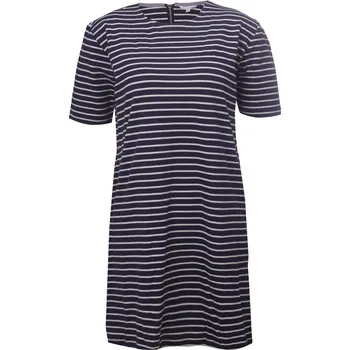 Dámské šaty MARINE - Piké bavlněné šaty s námořními pruhy L