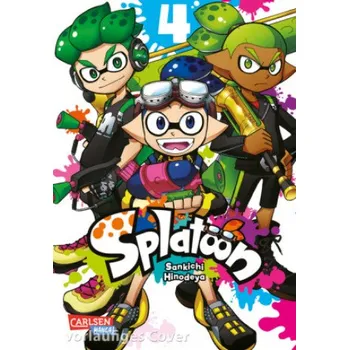 Komiks pro dospělé Splatoon 4 (Sankichi Hinodeya,Hiro Yamada)(Brožovaná)
